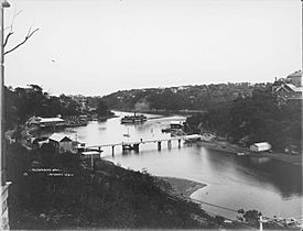 Sydney Ferry KUMMULLA in Mosman Bay ca. 1905