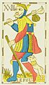 Tarot Belgijski - A22 - Głupiec