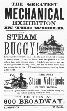 The Greatest Mechanical Exhibition in the World. Roper steam handbill