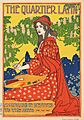The Quartier Latin, a magazine devoted to the arts, advertising poster, ca. 1895