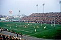 Toronto Argonauts vs Hamilton Ti-Cats kickoff at Exhibition Stadium Fall of 1971