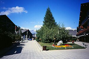 Torvet i Anzère