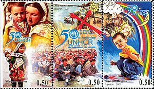 UNHCR Stamps of Tajikistan 2001