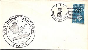 USS Constellation (CV-64), naval cover