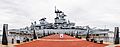 USS New Jersey, starboard view, Aug 2019