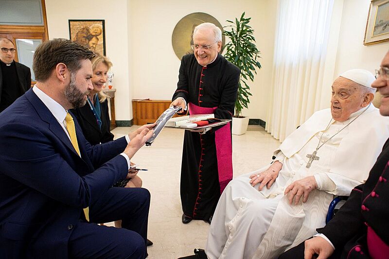 Vice President JD Vance with Pope Francis, April 2025 (3)