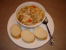 Whole Chicken Noodle Soup (163937285)