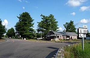 Town hall at the junction of G and DD