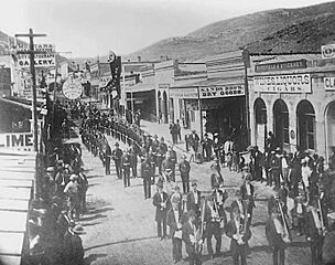 18730704 Helena, Montana - Last Chance Gulch - South from Broadway