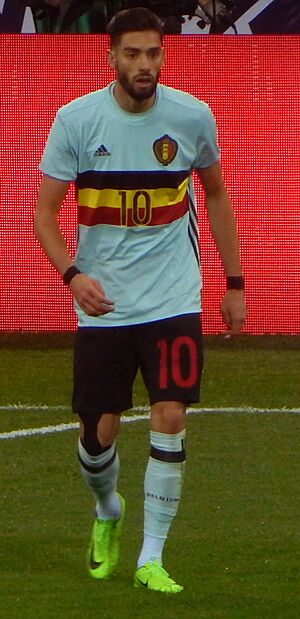 2017 RUS v BEL exhibition - Yannick Ferreira Carrasco