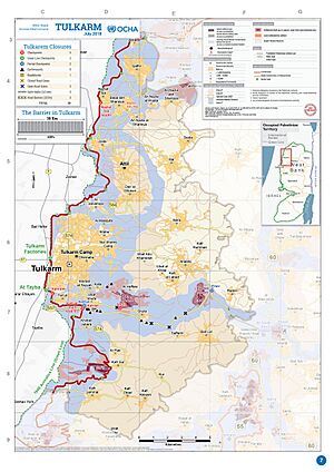 2018 OCHA OpT map Tulkarm