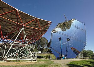 ANU campus Big Dish Paraboloidal CSP prototype