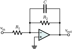 Active Lowpass Filter RC
