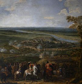 Adam Frans van der Meulen (1631-1632-1690) - The Siege of Maastricht, 1673 - 872156 - National Trust