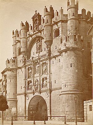 Arco de Santa Maria, Burgos by Juan Laurent