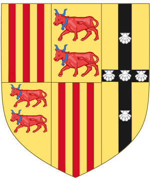 Arms of Foix-Grailly