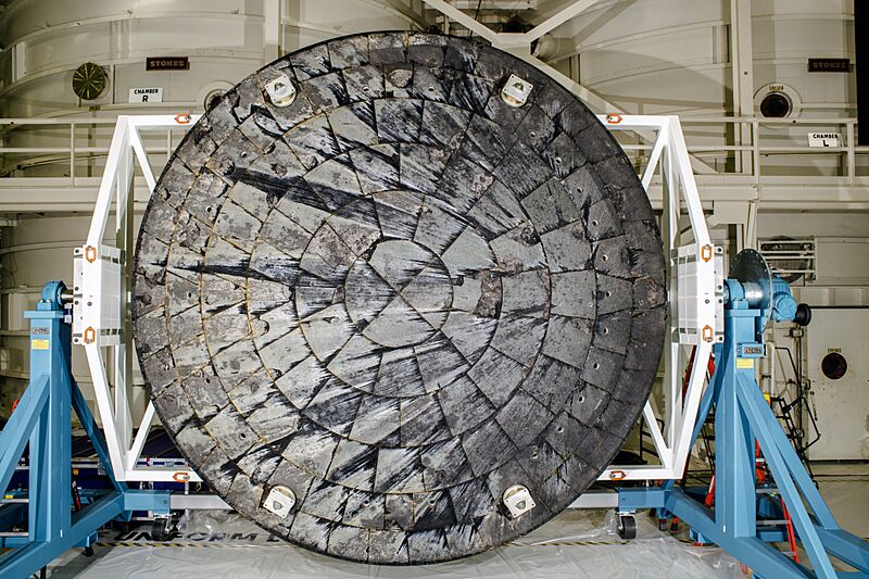 Artemis I Orion heat shield