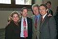 Bill Clinton, Tony Blair, Carolyn Maloney, and Jack Kingston
