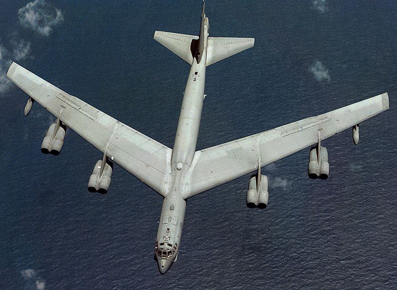 Boeing B-52H Aspect ratio
