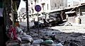 Bombed out vehicles Aleppo