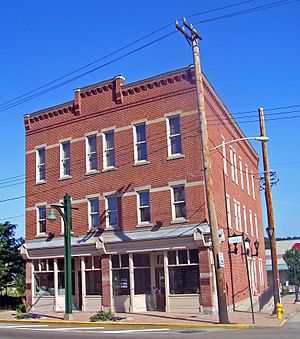 The Bost Building, built in 1892, was AA union headquarters during the Homestead Strike that year, and today is a National Historic Landmark and museum of the Rivers of Steel National Heritage Area