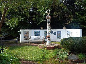 Brecon Beacons Visitor Centre - sculpture garden