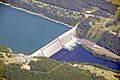 Bull Shoals Dam aerial photo