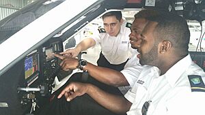 CQU Aviation Students Bundaberg