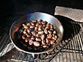 Caldarroste, geröstete Kastanien, roasted Chestnuts