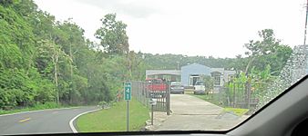 Carretera PR-155, Kilometro 41 en Barrio Río Grande, Morovis, Puerto Rico, mirando al sur