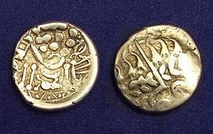 Celtic gold stater Durotriges tribe