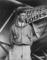 Charles Lindbergh and the Spirit of Saint Louis (Crisco restoration, with wings)