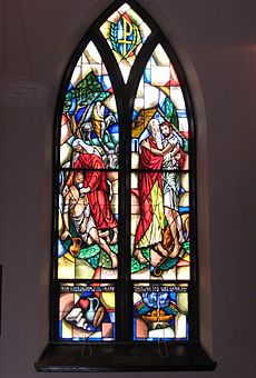 Christ Church Newton NJ stained glass window