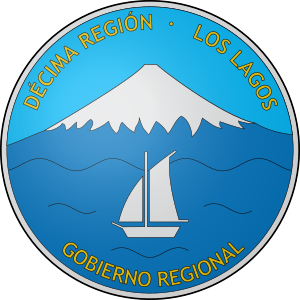 Coat of arms of Los Lagos Region, Chile