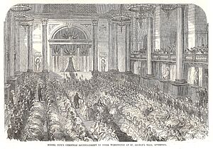 Copes Christmas Entertainment 1864 Illustrated London News 61