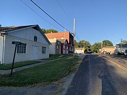 Cosby downtown, facing east, August 2025