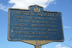 Crescent Aquaduct marker