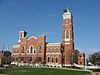 Decatur County Courthouse in Greensburg from southeast.jpg