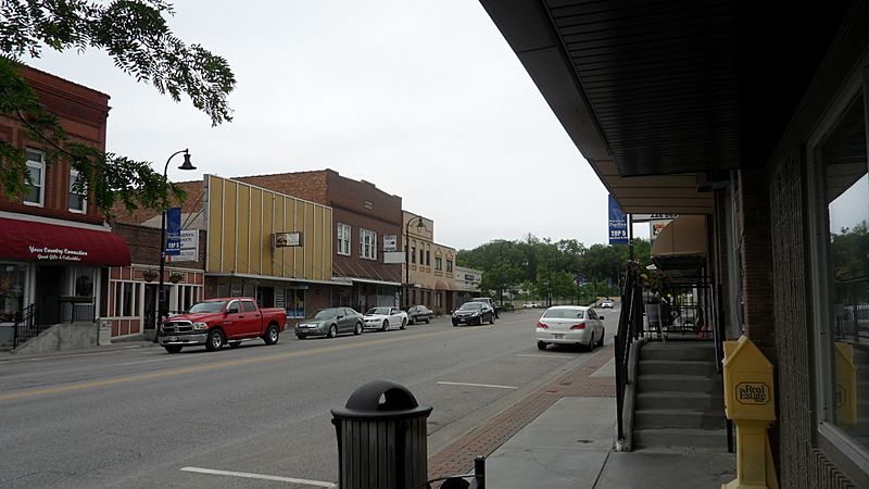 Downtown Papillion, Nebraska