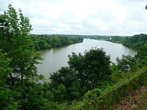 Drewry's Bluff view downriver