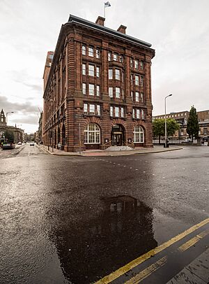 Dundee, 22 Meadowside, DC Thomson & Co, Courier Building