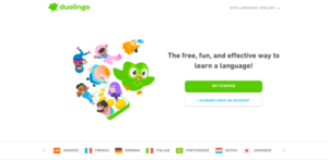 Duolingo home page.png