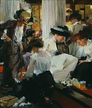 Elizabeth Sparhawk-Jones, Shoe Shop, 1911