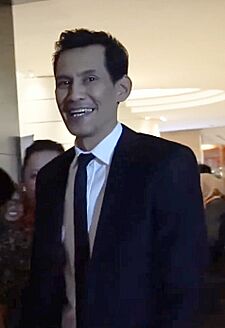 Faizal Hussein at the Kalla film premiere.jpg