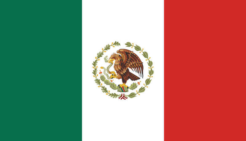 Flag of Mexico (1934-1968) alternative version