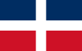 Flag of the Dominican Republic (up to 1844)
