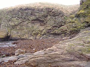 Geological fault at Niarbyl - geograph.org.uk - 107854