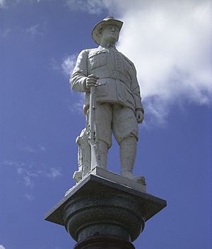 Goondiwindi - War Memorial Park Monument Detail 1