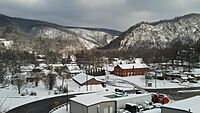 Hot Springs, NC in Winter