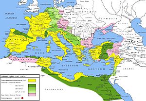 Impero romano sotto Ottaviano Augusto 30aC - 6dC